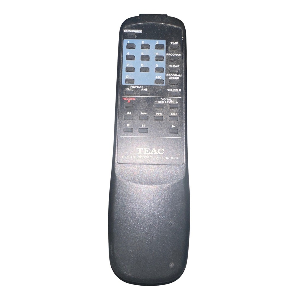 TEAC RC-1037 Remote Control Unit Genuine OEM Replacement Black